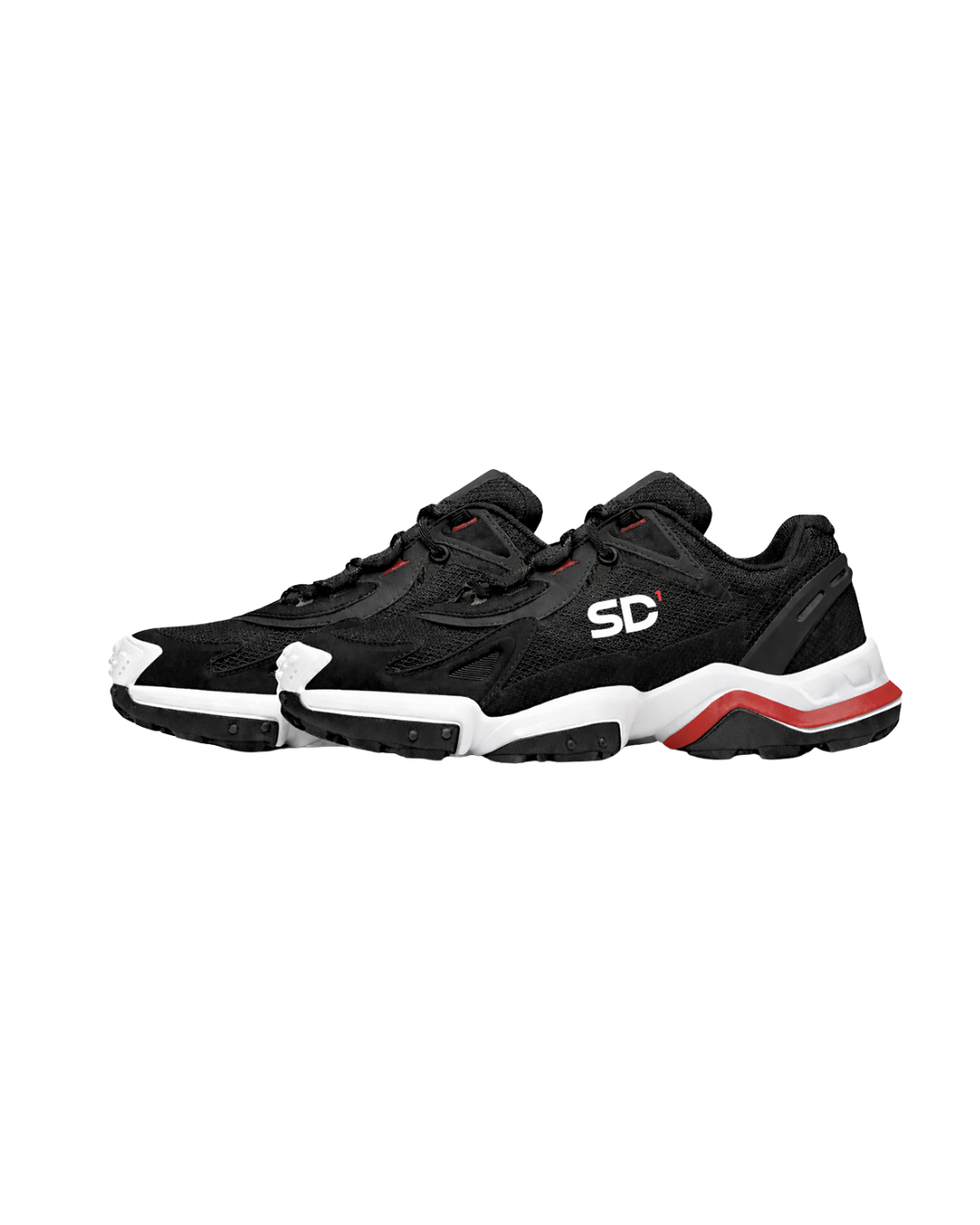 Street Design Performance Sneakers Black/Red – SD1-013