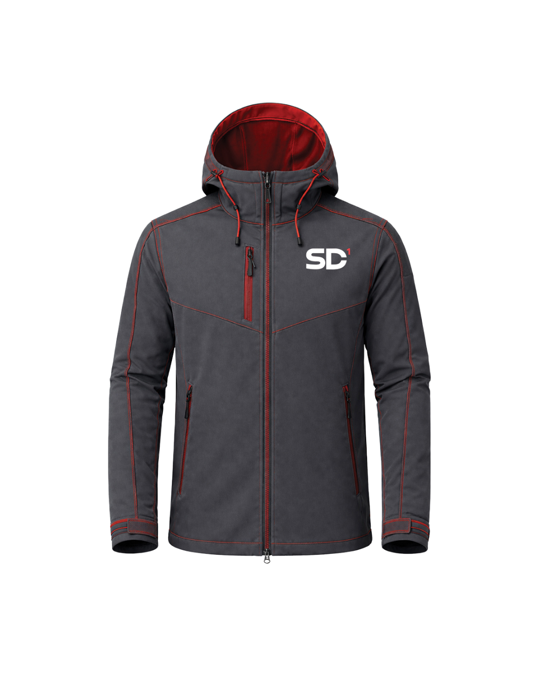 Street Design Hooded Softshell Jacket – SD1-016