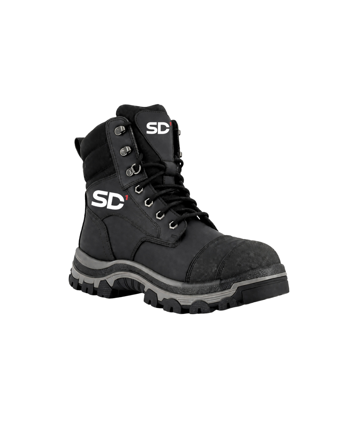 Street Design Scuff Black Safety Boots – SD1-020